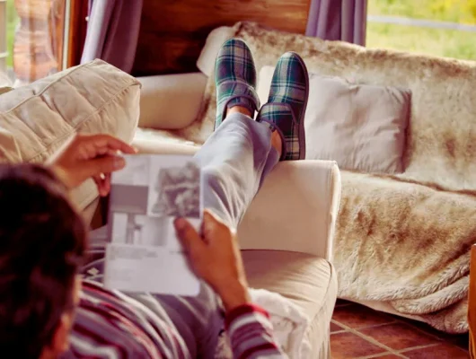 image article de blog choix chaussons chaud 